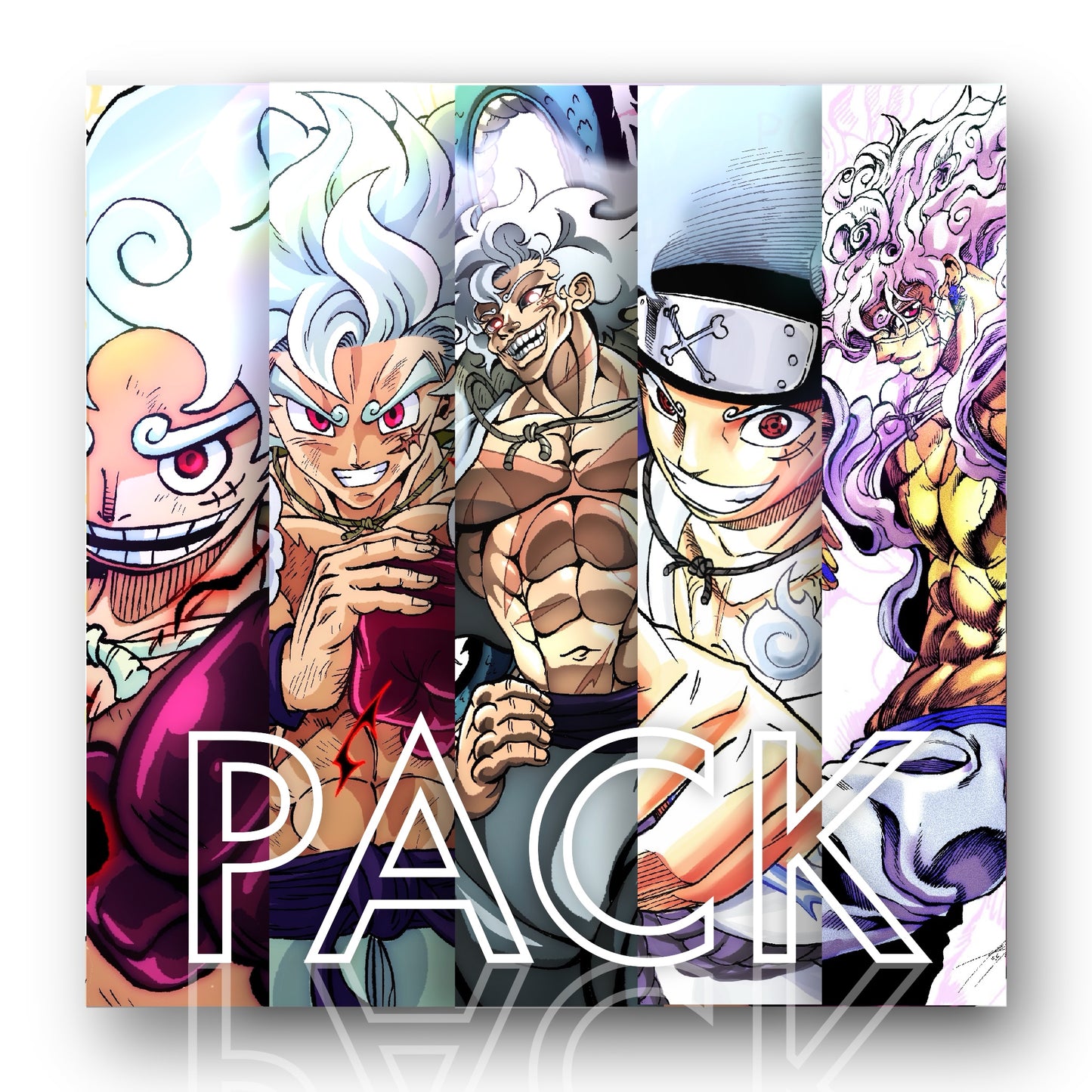 LUFFY GEAR 5 "Pack combo"