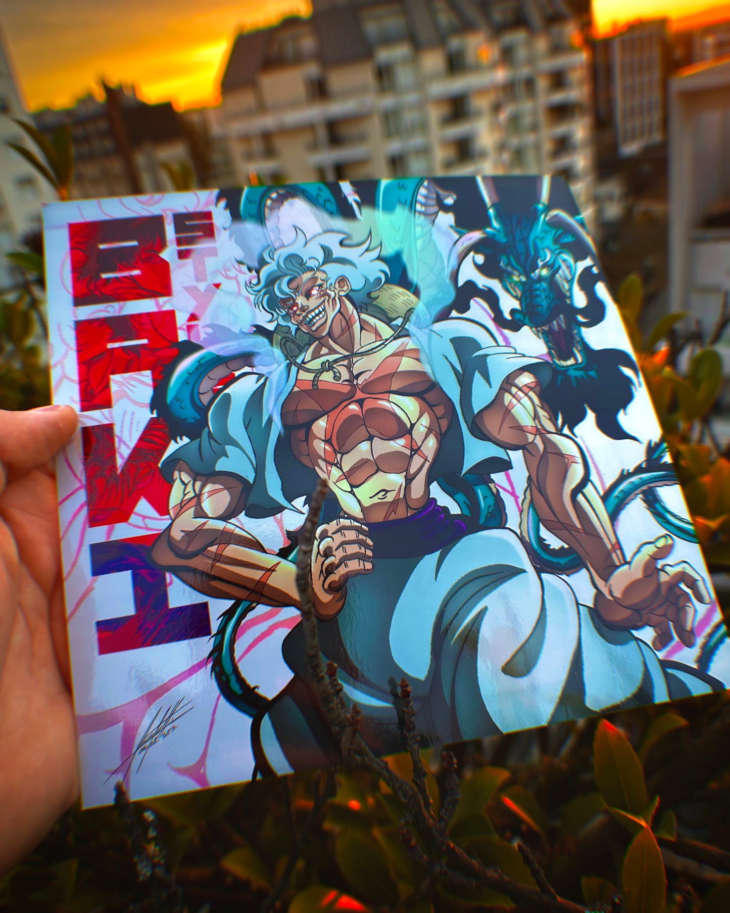 LUFFY GEAR 5 "Baki style"