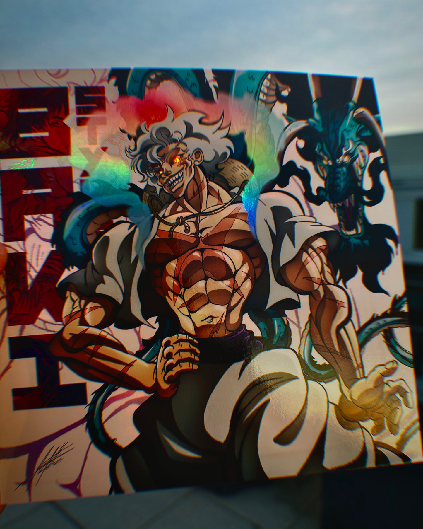 LUFFY GEAR 5 "Baki style"
