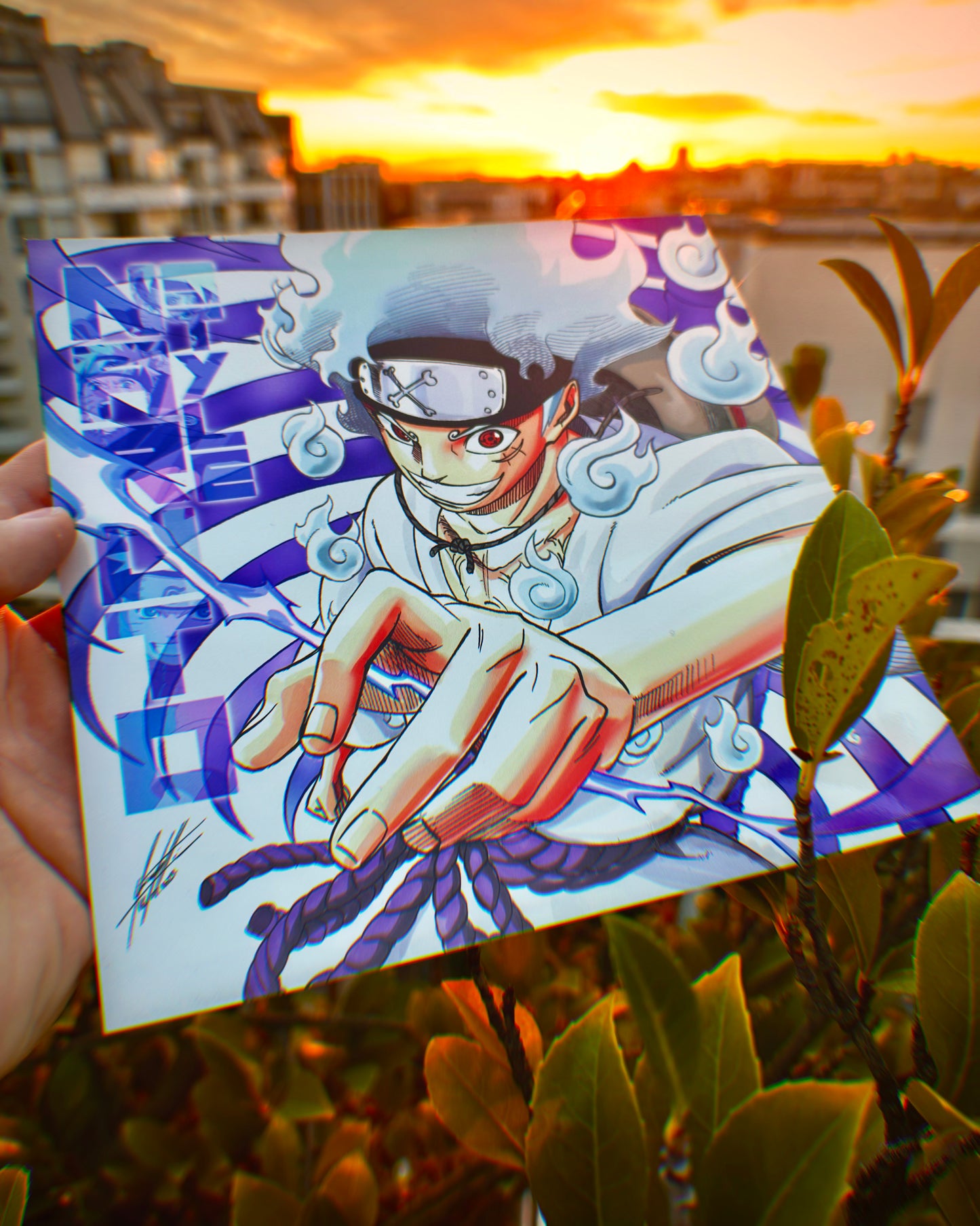 LUFFY GEAR 5 "Naruto style"